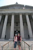 Jason and Kellie at court