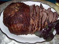 Roast lamb