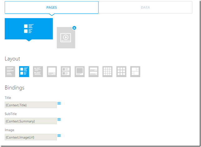 Mengisi Konten dengan Windows App Studio Mengisi Konten dengan Windows App Studio
