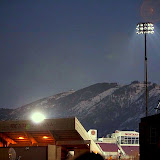 The lights of Friday night.