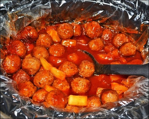 meatballs in the crockpot