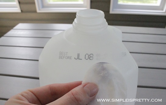 Remove Ink Labels from Containers www.simpleispretty.com
