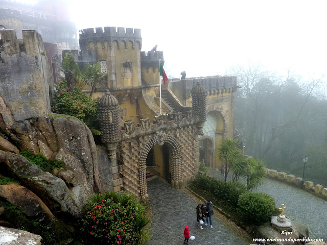 Palacio da Pena de Sintra, la joya de colores - En el mundo perdido