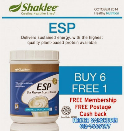 ESP Promo buy 6 free 1