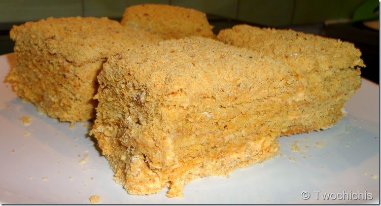 Μεντόκ (τούρτα μελιού)-TwoChiCHis Médoc (honey cake) -TwoChiCHis