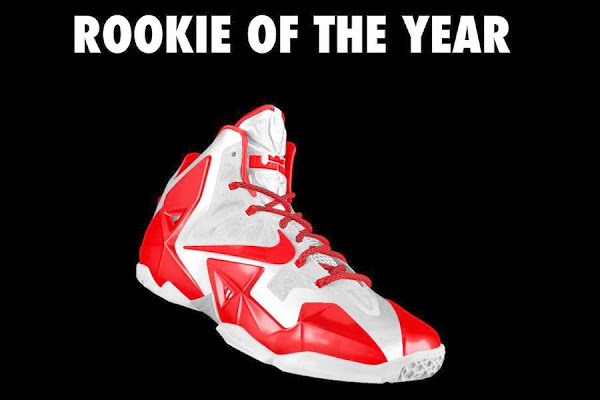 A Decade of Moments  NIKEiD LeBron XI 8220Rookie of the Year8221
