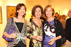 Marga Macaya de ARTE BA, María José Wuille Bille y Felisa Blaquier. Gentileza: EMA. Fotos: Mauro Roll Fotografías.