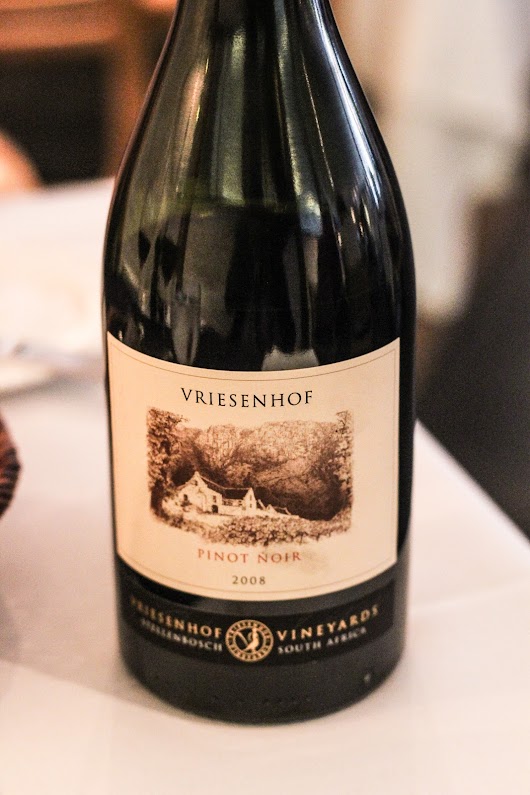 Pinot Noir 2008 Vriesenhof, Mikkel Bækgaards Madblog