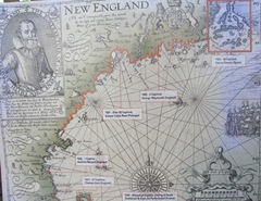 Plymouth Mayflower 8.13 map of NE