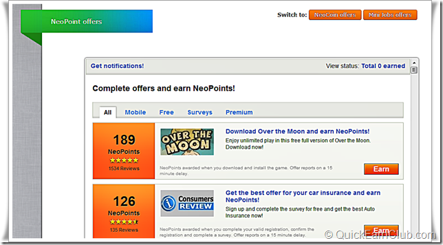 Neobux-Neopoint Offers Neobux-Neopoint Offers