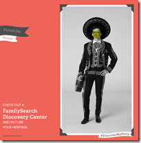 FamilySearch Discovery Center - Photo in historic costume