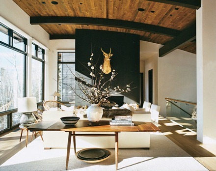 Vitt, svart och brunt, Apartment Therapy