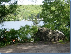 7027 Doe Lake Campground Rizzort - walk around campground - view of Doe Lake