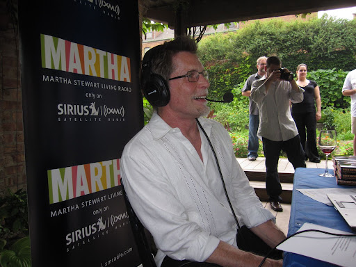 Rick is enjoying the show and the party.