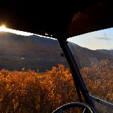 Evening drive on Glacier Creek Rd - Nome