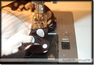Ruffle Socks Step 2 {A Sprinkle of This . . . . A Dash of That}
