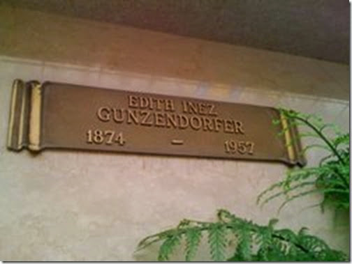 Edith Inez Steinberger Gunzendorfer