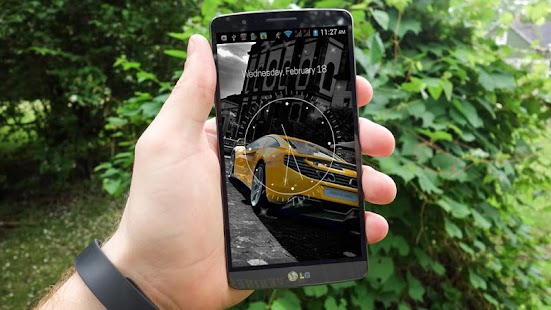 How to download Dashing Yellow Car AnalogClock lastet apk for laptop