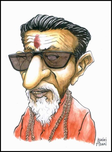 bal thackeray cartoon