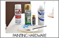 painting hardware tab