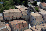 Montpeyroux vu du ciel