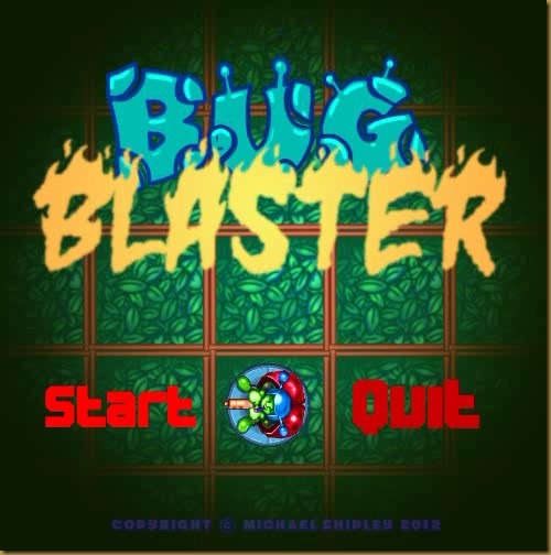 Bug Blasterたいとる Bug Blasterたいとる