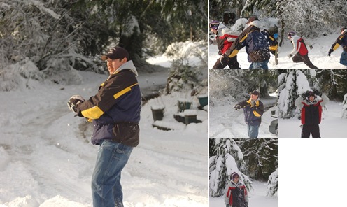 View Snowball fight - January 15, 2012