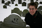 Lana at the Granary Burying Ground