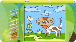 color-by-numbers---animals color-by-numbers---animals