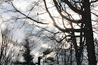 When the sun shines through the clouds, everything looks so pretty!