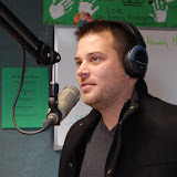 Jonny Diaz in studio with the WBFJ's Morning Show, Tami & Verne - 12-13-10