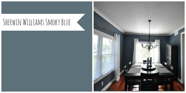 Sherwin Williams Smoky Blue