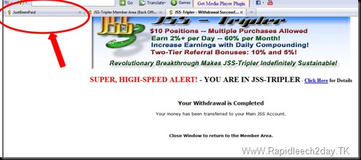 How to/Guide to withdrawing funds from your Tripler & JSS Account - Justbeenpaid