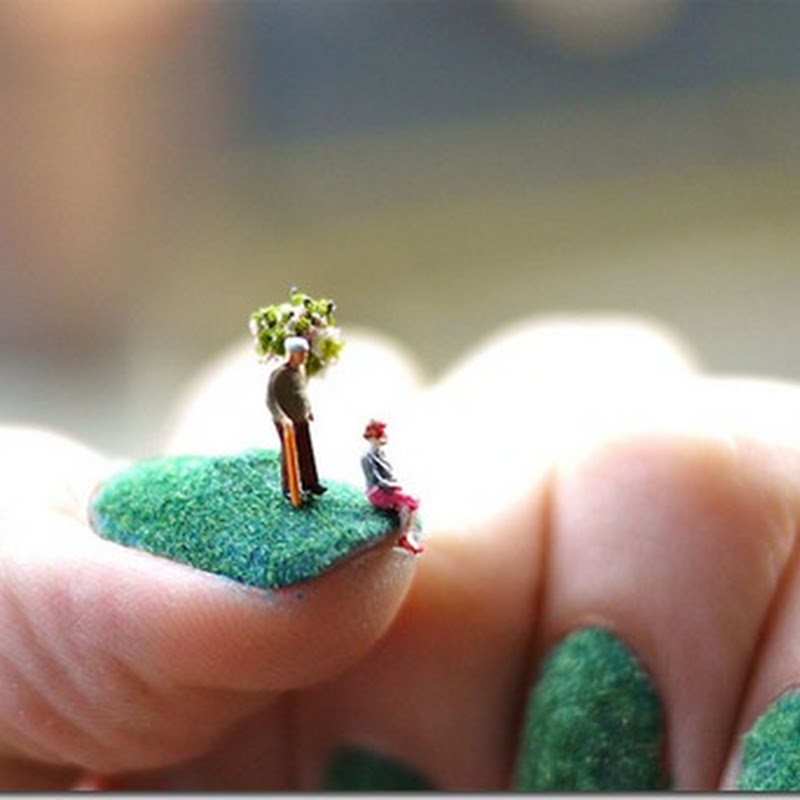 Nail Art : Lumea în miniatură