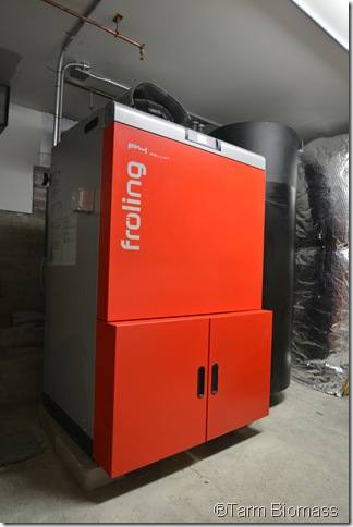 Fröling P4 Thetford Fröling P4 Pellet Boiler Thetford Church