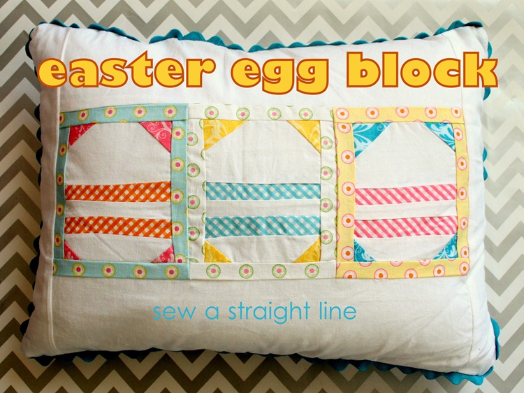 easter egg quilt block