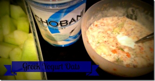 Greek Yogurt Oatmeal