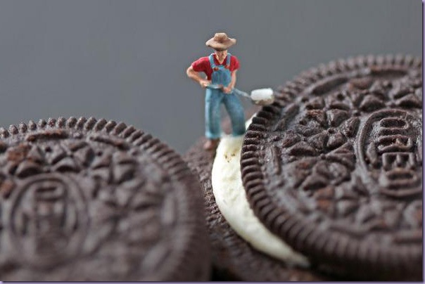 Cenas-Reproduzidas-alimentos-Miniatura-Biscoito-Oreo Cenas-Reproduzidas-alimentos-Miniatura-Biscoito-Oreo
