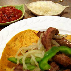 Fajitas De Res Al Tequila - Beef Fajitas With Tequila