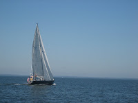 NA 3 Invicible under full sail in the Bay