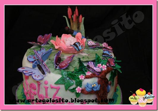 tarta mariposas