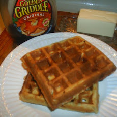 Peanut Butter Waffles