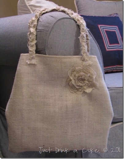 burlap bag