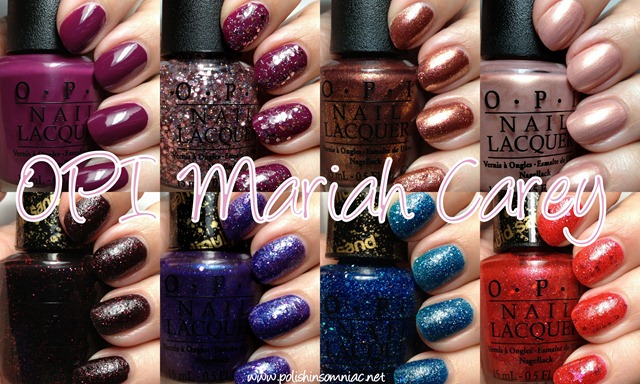 Mariah Carey by OPI ♥ Swatches and Review Part One Mariah Carey by OPI ♥ Swatches and Review Part One