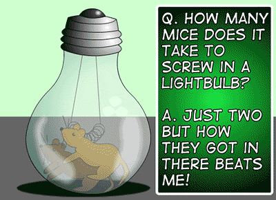 Lightbulb Mice