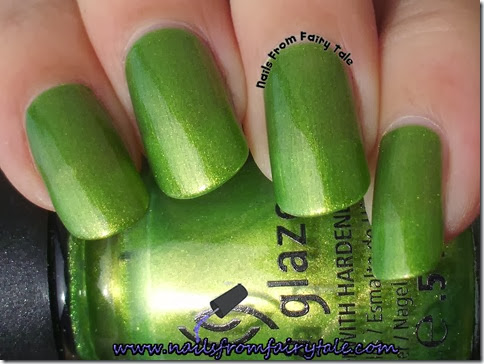 china glaze cha cha cha 5