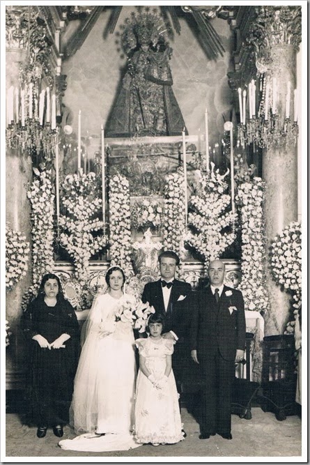 cAMPANAS DE BODA_Boda en la Basílica Virgen Desamparados. 1941 cAMPANAS DE BODA_Boda en la Basílica Virgen Desamparados. 1941