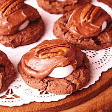 Chocolate-Covered Marshmallow Cookies