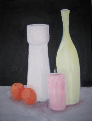 Still life paintings are classic and relaxing images to have in the home.
'Vases, Candle, and Tangerines', painting by Bernard Victor.
(zatista.com) Still life paintings are classic and relaxing images to have in the home.
'Vases, Candle, and Tangerines', painting by Bernard Victor.
(zatista.com)