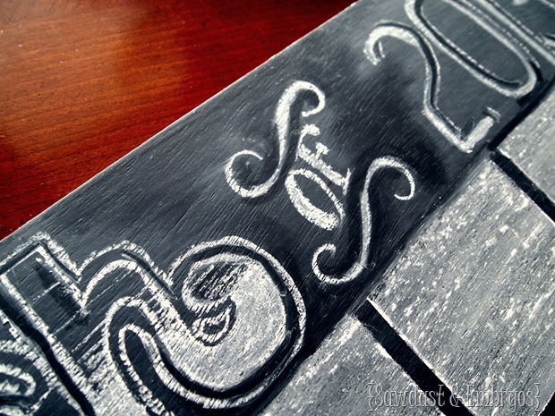 Chalk Art! (Sawdust and Embryos)